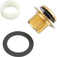 thumbnail image 6 of Signature Hardware 948039 Alcove Tub Pop-Up Drain & Overflow Cover - Nickel, 6 of 7