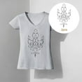 thumbnail image 4 of veasfak Embroidered Applique Sew On Flower Embroidery Patch for Cosplay Costumes Silver, 4 of 9