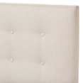 thumbnail image 4 of Bowery Hill Lit Plateforme à Panneaux Grand Capitonné, Beige Pâle, 4 of 5