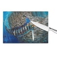 thumbnail image 4 of Striped Gem Striped Marlin Glass Cutting Board Large, 4 of 4