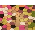 thumbnail image 1 of Ahgly Company Indoor Rectangle Patterned Bee Yellow Area Rugs, 5' x 7', 1 of 6