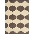 thumbnail image 3 of Safavieh Courtyard Elwyn Geometric Indoor/Outdoor Area Rug, Beige/Chocolate, 5'3" x 7'7", 3 of 10
