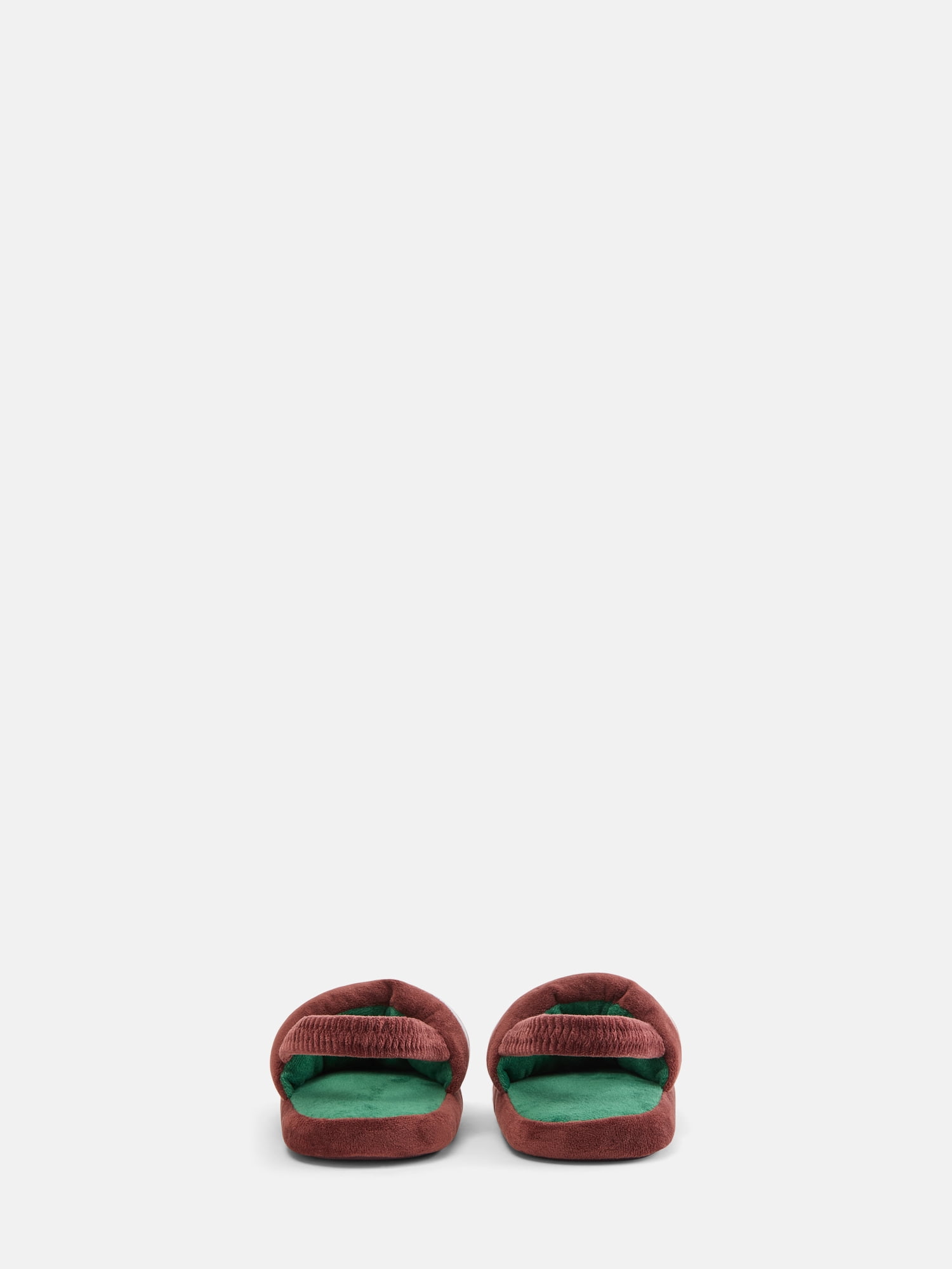 Wonder Nation Toddler Boys Sports Puffed Scuff Slippers