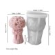 thumbnail image 5 of B-3D Love Heart with Bow Bouquet Rose Candle Silicone Mold DIY Flower Soap Plaster Epoxy Making Handmade Chocolate Tools, 5 of 5