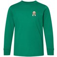 thumbnail image 3 of Inktastic Pocket Goldendoodle Long Sleeve Youth T-Shirt, 3 of 5