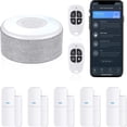 thumbnail image 1 of HLONK 8-Piece Wireless Security System  90Db  White Household Sensors & Alarms Household Sensor, 1 of 7
