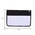 thumbnail image 3 of Bolso de embrague transparente Bolso de mano de maquillaje transparente cosmético de viaje de PVC (negro), 3 of 5