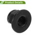thumbnail image 5 of 5 Pcs M5 Tuercas de brida Zinc negro, anillo de goma de nylon para automóvil, 5 of 6