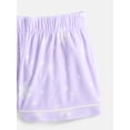 thumbnail image 3 of Wonder Nation Girls Short Sleeve Button Front Pajama Top and Shorts Set with Eyemask, 3-Piece, Sizes Sizes 4-18, 3 of 4