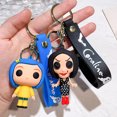 thumbnail image 2 of Coraline & the Secret Door figura de acción de película, modelo de muñeca de juguete, llavero de PVC, adorno, llavero colgante, juguetes para niños, 2 of 5