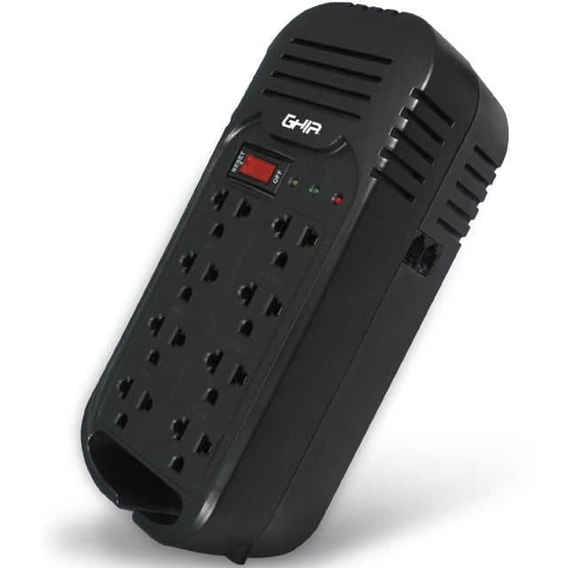 Regulador de Voltaje Ghia GHIA 1300VA/600W 8 Contactos RJ-11 GVR-013