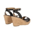 thumbnail image 3 of Sandalia de Plataforma Yute Con Látigo Ajustable Para Mujer Color Negro Platonia  FATIMA-02-NEGRO, 3 of 8