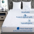 thumbnail image 2 of Swift Home  Waterproof Fully Elasticized Deep Pocket Mattress Protector TWIN, 2 of 5