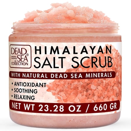 Dead Sea Collection Himalayan Pink Salt & Dead Sea Salt Body Scrub 23.28 oz