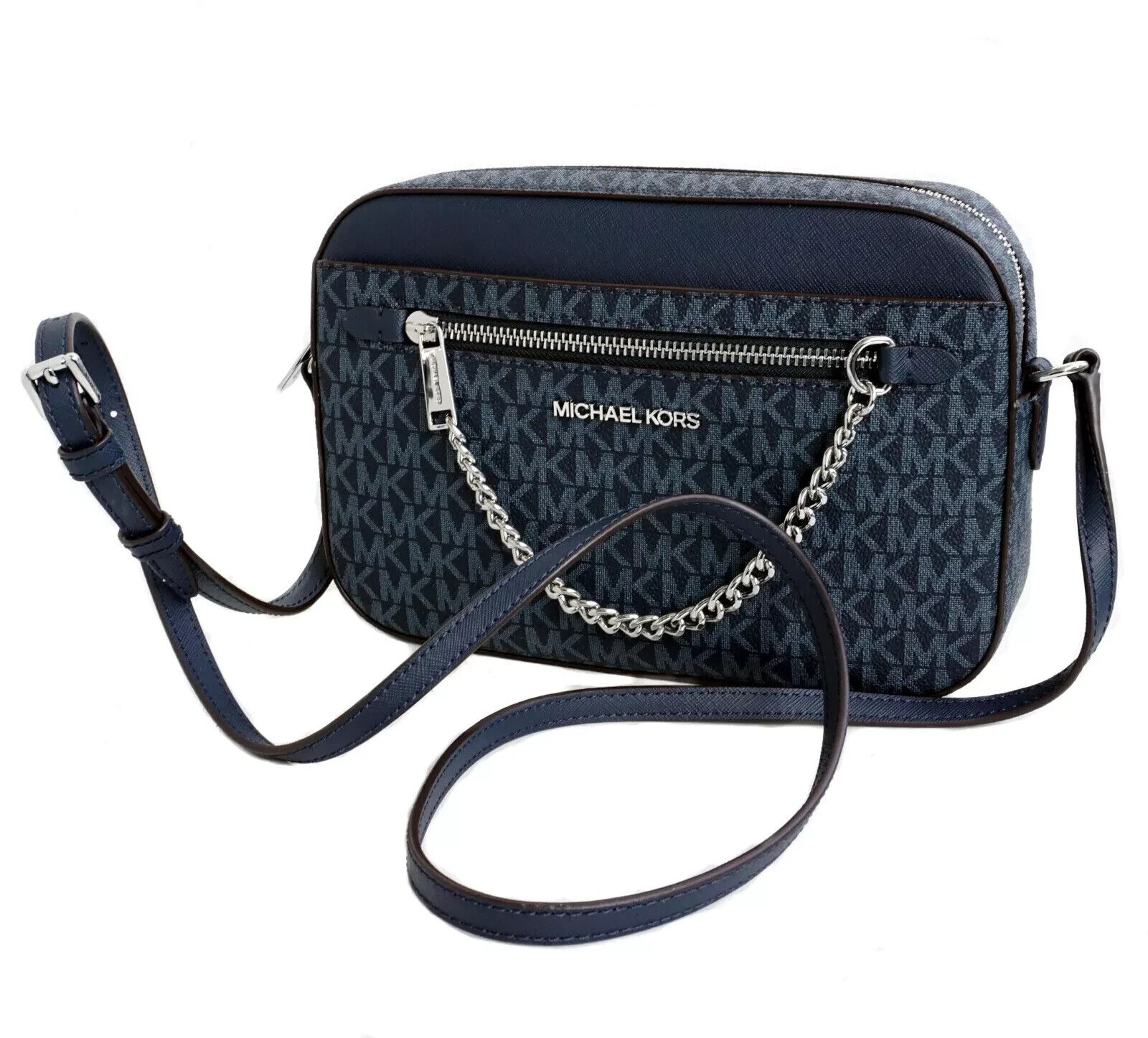 Michael Kors Jet Set Large Ombré Signature Crossbody photo 2