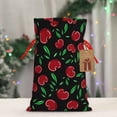 thumbnail image 5 of Pofeuu Cherry Print Burlap Bags with Drawstrings Drawstring Gift Bags Pouch Bag for Thankgiving Birthday Party Gift Wrapping Treats and Party Favors-Small, 5 of 9