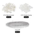 thumbnail image 3 of 2,54mm Paso Conector Kits 6 Pasadores Macho Hembra Encabezado Recto Ángulo Zócalo Carcasa Cable Adaptador y Crimpado DIP Kits, 50 Juegos, 3 of 7