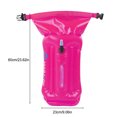 thumbnail image 3 of Flotador de seguridad para nadar de 20 l con boya de natación para sala de almacenamiento para kayak (rosa roja), 3 of 7