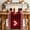 Red, variant on Valentine's Day Table Runner 70 Inches Long Farmhouse Dress Scarves, Romantic Roses Love Heart Plaid Farmhouse Dining Tablerunner for Coffee Table/Kitchen Island/Party Décor, 13" x 70"