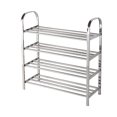 thumbnail image 3 of Becaristey 4-Tier Shoes Rack Organizer Multi-layer Stainless Shoe Storage Shelf for Living Room Doorway 40cm No.06, 3 of 6