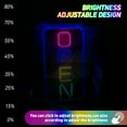 thumbnail image 5 of UPONRAY LED Open Neon Sign for Business,USB Powered Neon Open Sign with Dimmable Switch,Color Changing & Scrolling and Flashing Modes,RGB Open Sign for Shop Hotel Bar Coffee Storefront Window, 5 of 6
