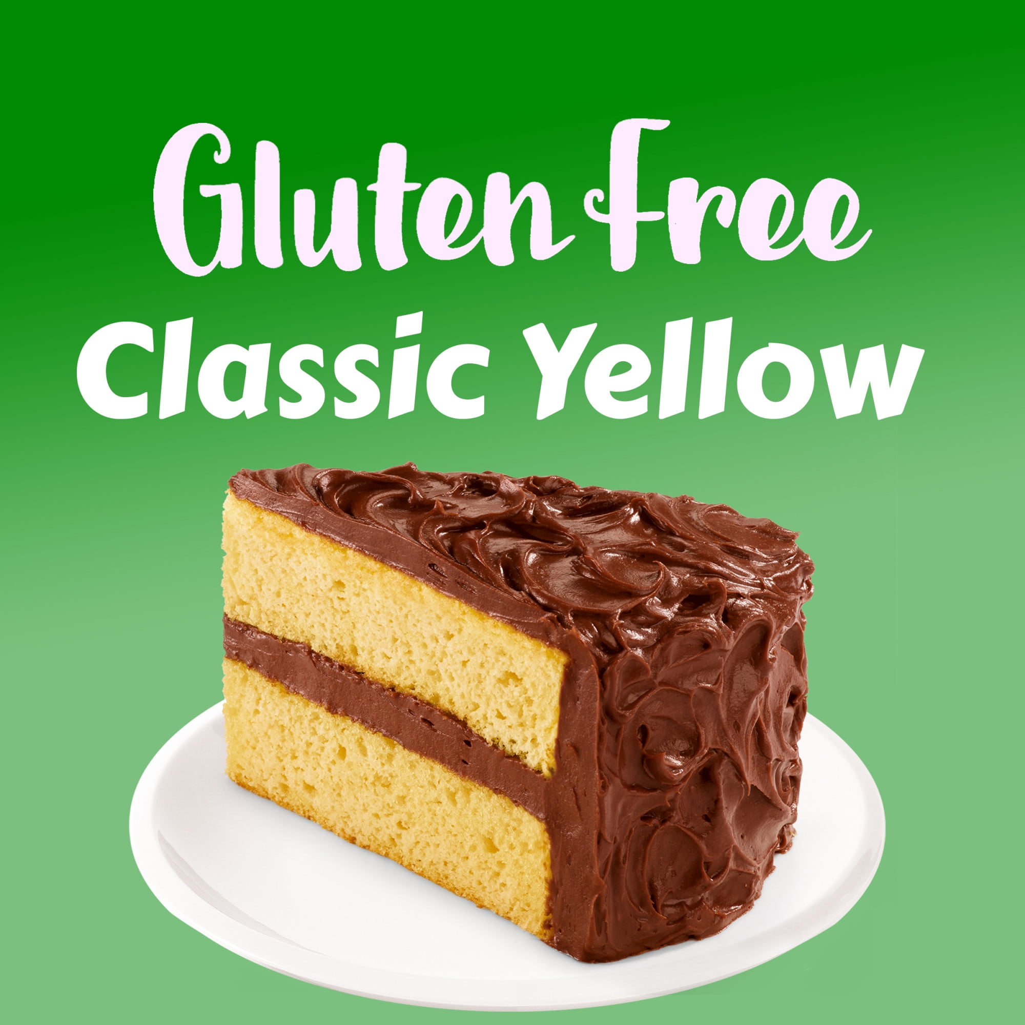 Pillsbury Gluten Free Classic Yellow Premium Cake Mix, 17 oz Box