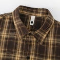 thumbnail image 6 of Mens Shirts Men's Loose Casual Plaid Shirts 2025 Fall Button Down Long Sleeve Lapel Flannel Checked Shirts Blouse, 6 of 8