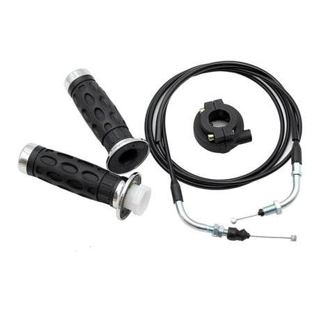 Universal Throttle Twist Grip Set with 78 inch Scooter Cable for 50Cc 80Cc 125Cc 150Cc GY6