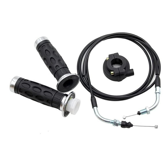 Universal Throttle Twist Grip Set with 78 inch Scooter Cable for 50Cc 80Cc 125Cc 150Cc GY6