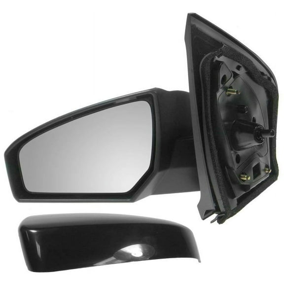 TRQ Mirror Side View Manual Remote Driver Left Fits Select 2007-2012 Nissan Sentra MRA05827