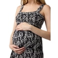 thumbnail image 5 of Ingrid & Isabel For Every Belly Maternity Smocked Jumpsuit, Size S-XXL, 5 of 9