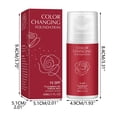 thumbnail image 3 of Color Changing Liquid Concealer 12-Hour Hold Buildable Coverage for Blemishes Pores Dark Circles - Hydrating Breathable Natural Second Skin Finish for Women Men All Skin Types Daily Use Face Makeup, 3 of 9