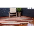 thumbnail image 4 of Rugs.com Equinox Collection Rug – 3' 3 Round Multi Low Rug Perfect For Kitchens, Dining Rooms, 4 of 9