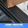 thumbnail image 4 of Rear Bumper Guard Protector for Car, Universal Black Rubber Scratch-Resistant Non-Slip Trunk Door Protector (Black/90x7CM), 4 of 5