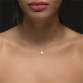 thumbnail image 4 of Delicado collar de oro para las mujeres lindo nombre de la letra gargantilla collares para niñas joyas, 4 of 4