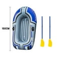 thumbnail image 2 of New Inflatable Rowing Boat Canoe Kayak Dinghy With Paddle Oars, 2 of 2