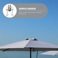thumbnail image 4 of Phenofice Support de Parasol de Plage en Fer Argent Lot de 1, 4 of 8