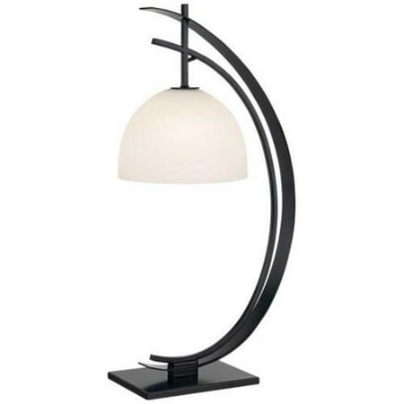Pacific Coast Lighting 87 1242 07 Orbit 1 Light Table Lamp Black Finish With White Gl Shade Pacific Coast Lighting 87 1242 07 Orbit 1 Light Table Lamp Black Finish With White Gl Shade