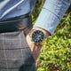 thumbnail image 5 of Reloj dorado con esfera grande para hombre, reloj con luz nocturna, resistente al agua, con tira de acero para hombre, 5 of 5