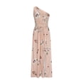 thumbnail image 4 of LOVZFMLL Robes Sans Manches Asymétriques Décontractées Mode Fête Quotidienne Élégante Robe Unie, 4 of 6