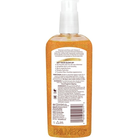 5.1oz Palmer's Cocoa Butter Formula Shimmer Body Oil with Vitamin E, 5.1 oz.,