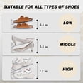 thumbnail image 3 of Organizador de ranuras para zapatos Tgzwme, 12 unidades, ajustable en 3 niveles, 3 of 8