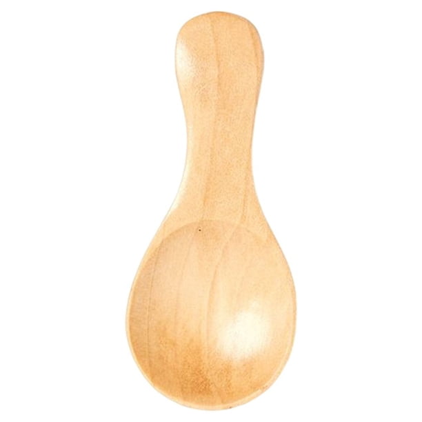 Cuchara de Helado de Madera Kearding Color Sólido Portátil