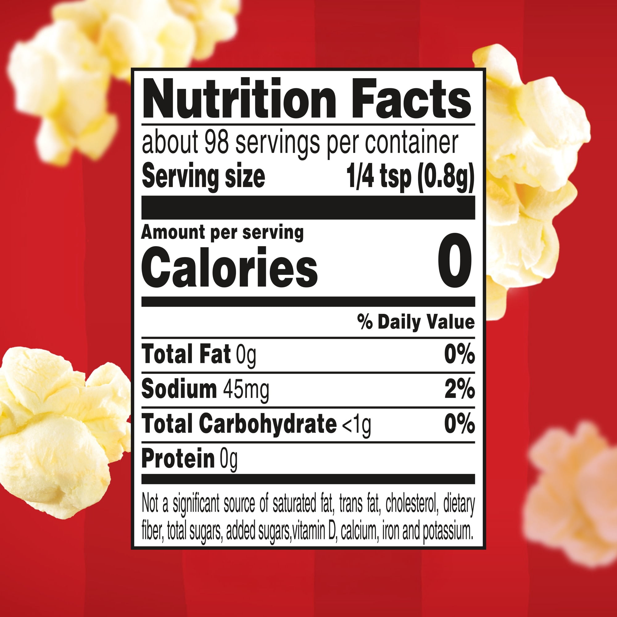(4 pack) Orville Redenbacher's Nacho Cheese Flavored Popcorn Seasoning, 2.8 oz.