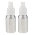 thumbnail image 2 of 250 Ml / 150 Ml / 120 Ml / 100 Ml / 50 Ml / 40 Ml Paquete de 2 Botellas de Spray Vacías de Aluminio Plateado Contenedor de Loción Recargable - 120ml Macarena Botellas de spray de aluminio, 2 of 8