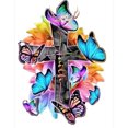 thumbnail image 1 of Wdftyju 5D Kit Rhinestone DIY Mariposa en Cruz Full Round Drill Diamond Painting Craft Wdftyju 5ve9ne3dz9yh4mu2, 1 of 9