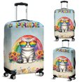thumbnail image 2 of American Shorthair Celebrates Rainbow Pride Month LGBT LGBTQ+ Travel Luggage Cover Cat Lover Kitten Owner Gifts Suitcase Dust Protective Decor - 01003, 2 of 5