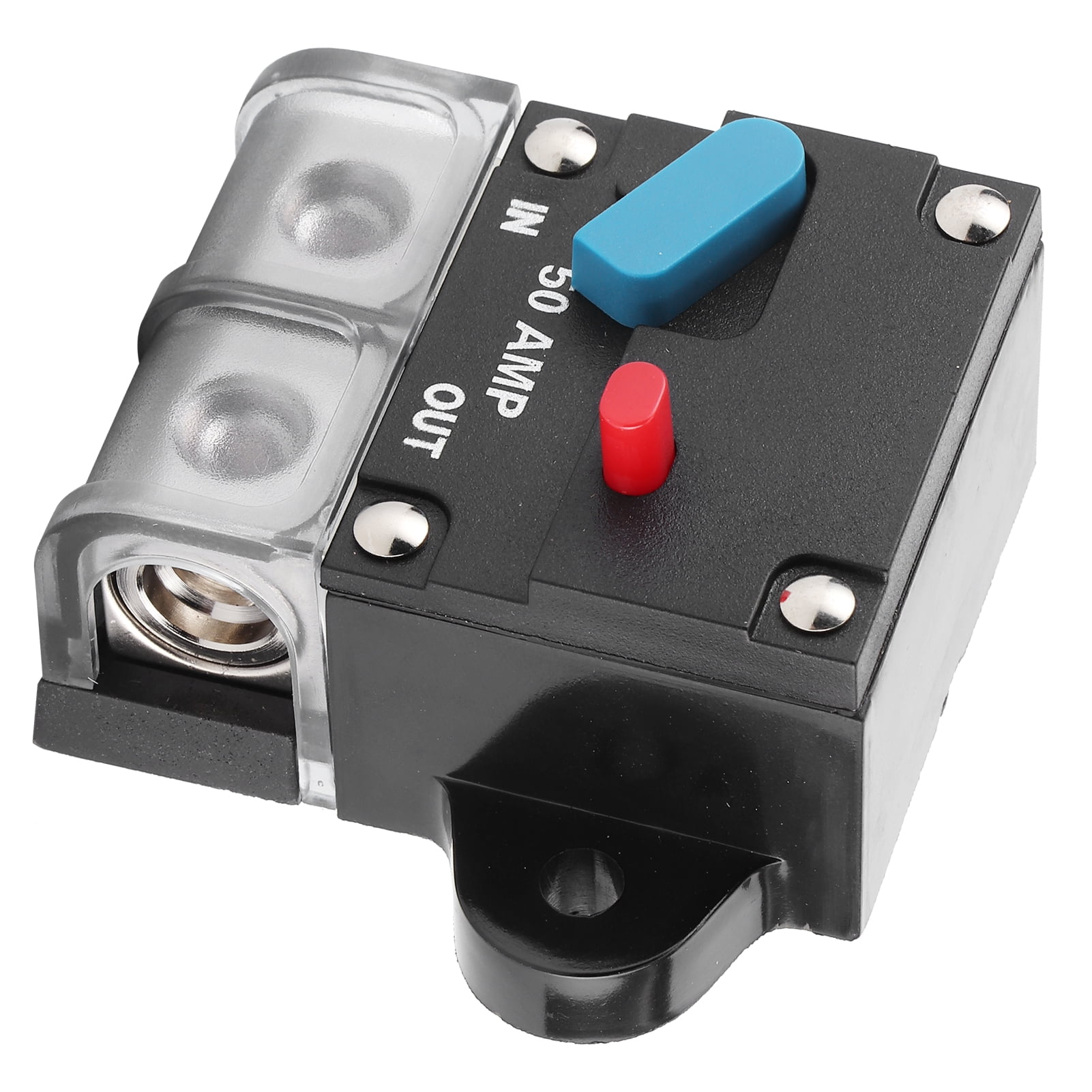 Ecoyyzn Car Circuit Breaker, Circuit Breaker, 12‑24V Circuit Breaker For Home Trucks ATV Winches