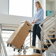 Takira Stair Climbing Cart - Heavy Duty Hand Truck with Silent Wheels for Stairs & Flat Surfaces.