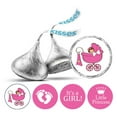 thumbnail image 1 of Darling Souvenir 190 Pcs DIY Candy Chocolate Labels Its A Girl Theme Stickers-Light Pink, 1 of 2
